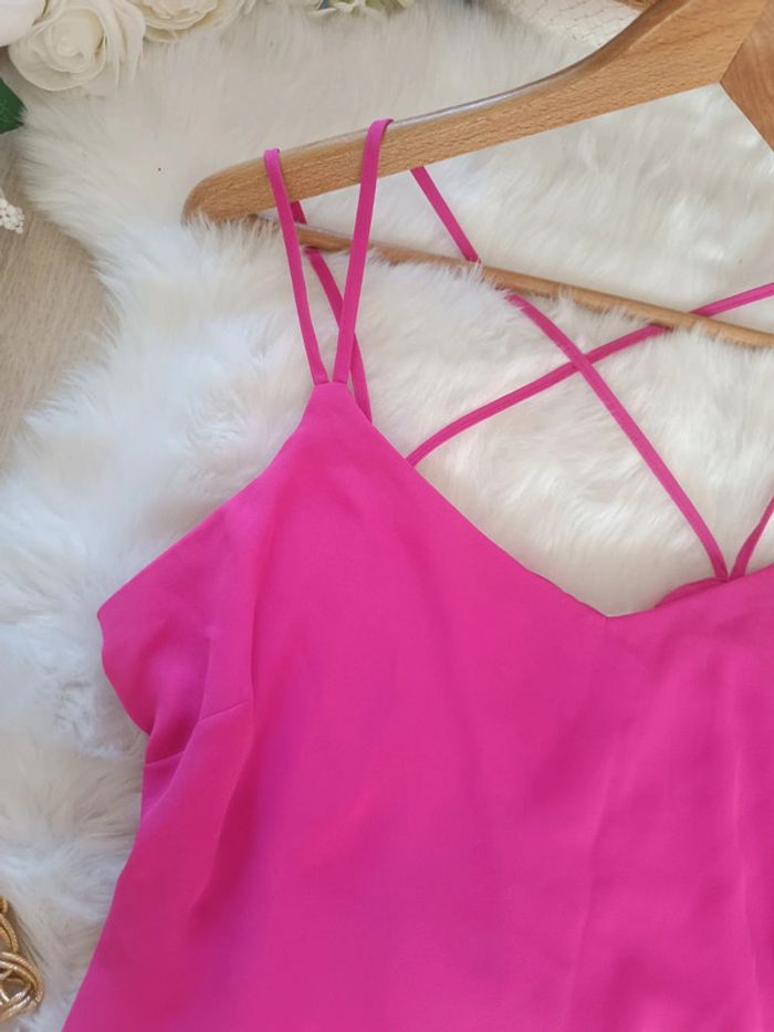 Jolie haut rose taille L - photo numéro 2