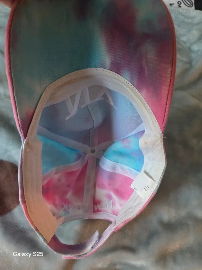 Casquette rose et bleu fille 57cm - photo numéro 5