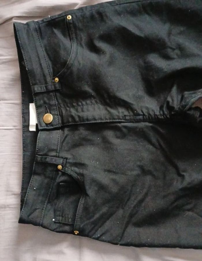 pantalon stretch noir 36 - photo numéro 2