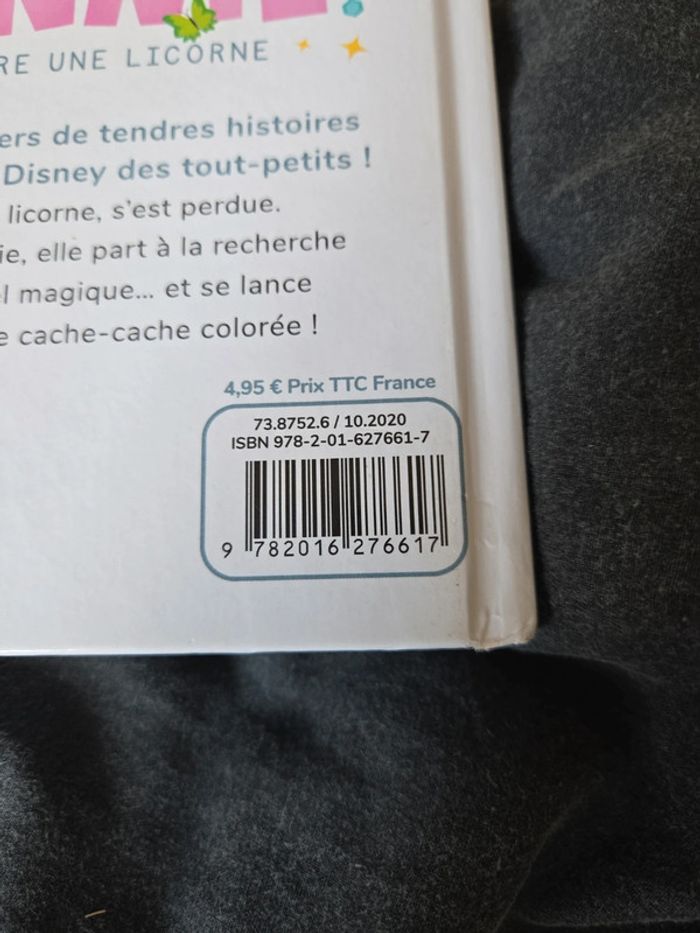 Livre minnie rencontre une licorne - photo numéro 3