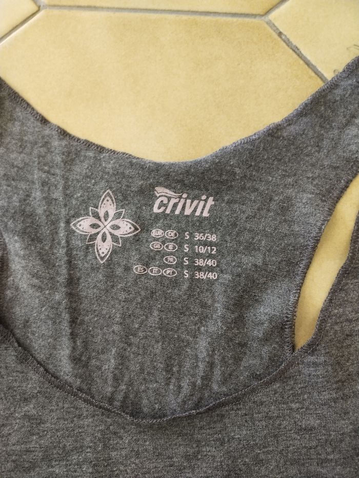 Ensemble fitness femme gris - photo numéro 2
