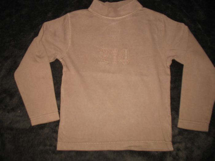 TEE SHIRT ML MARRON GARÇON - OKAIDI - 8 ANS - n°01 - photo numéro 4