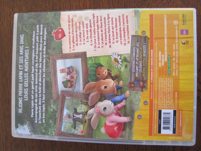 Lot de DVD Pierre Lapin - photo numéro 9