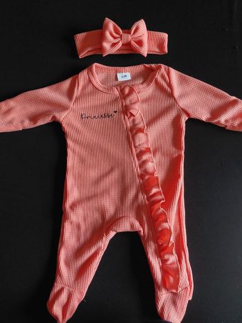 Ensemble pyjama personnalisé "princesse" + bandeau