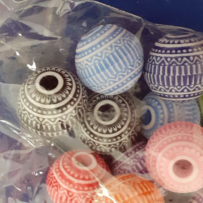 Lot 2 paquets Perles fantaisie  multicolores - photo numéro 6