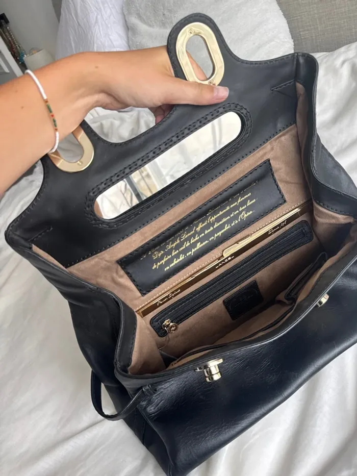 Sac à main Lancel noir Neuf avec étiquette, authentifié Vestiaire Collective - photo numéro 4