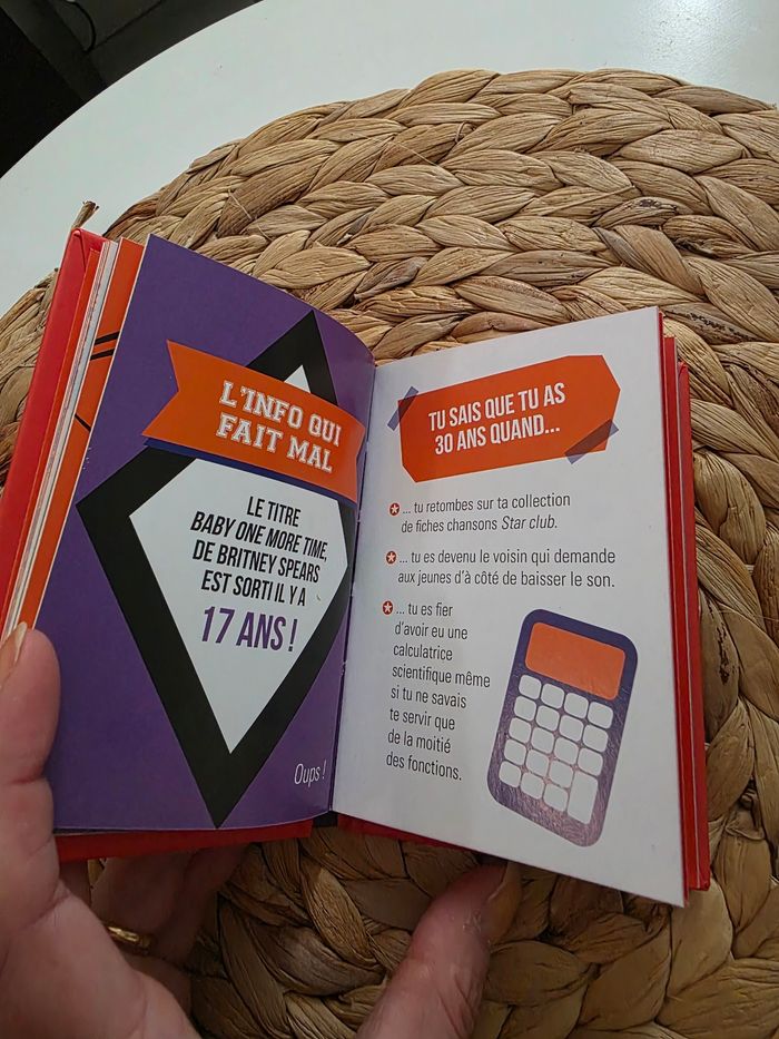 Mini livre thème 30 ans - photo numéro 2