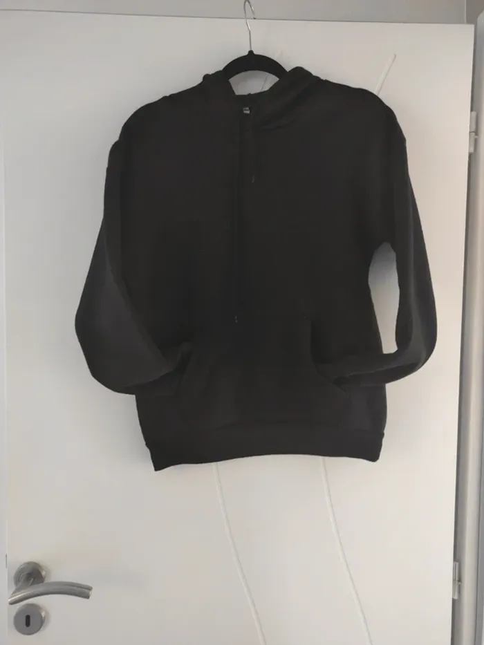 Sweat à capuche noir Shein taille M