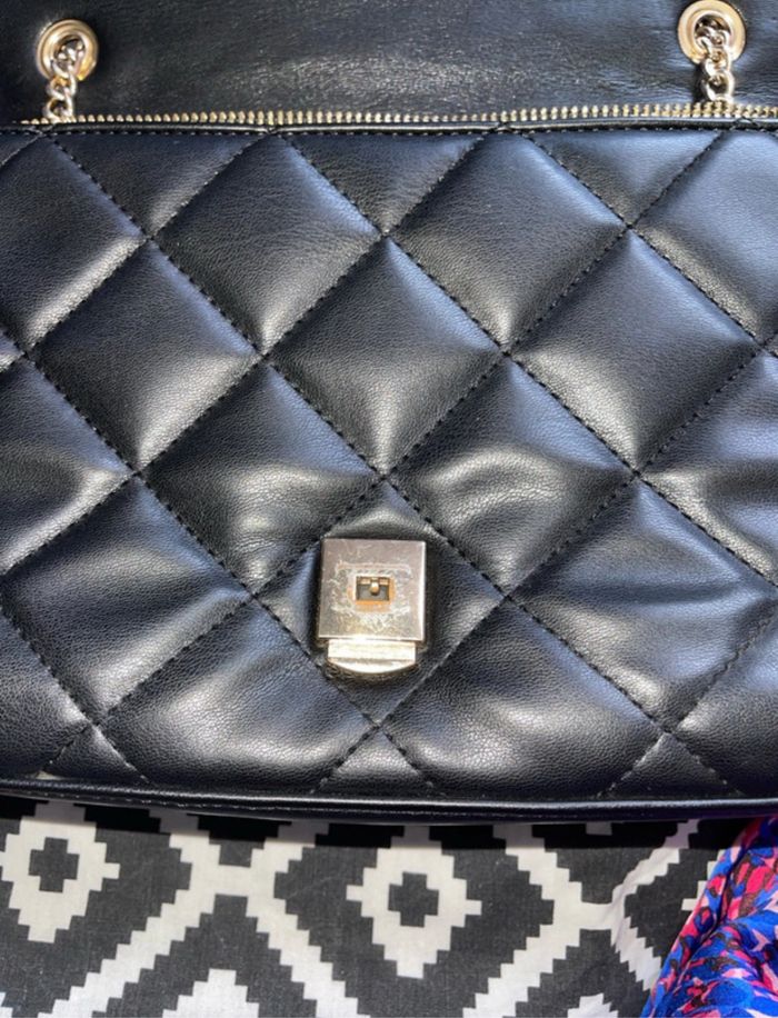 Sac à main noir Valentino avec bandoulière - photo numéro 4