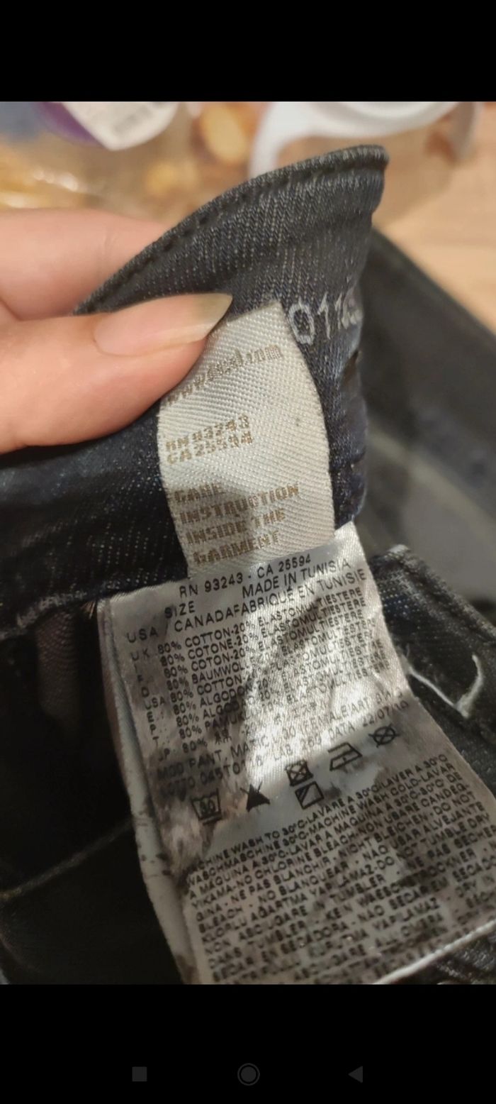 Jeans femme Diesel Made in Tunisia neuf jamais porté size 25 - photo numéro 4