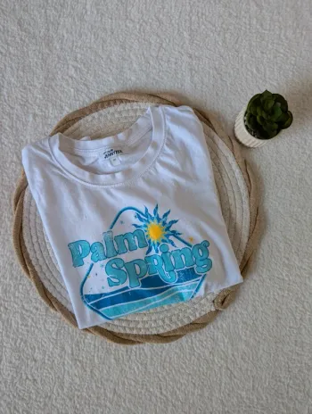 🌴 T-shirt Palm Springs Jennyfer - XS