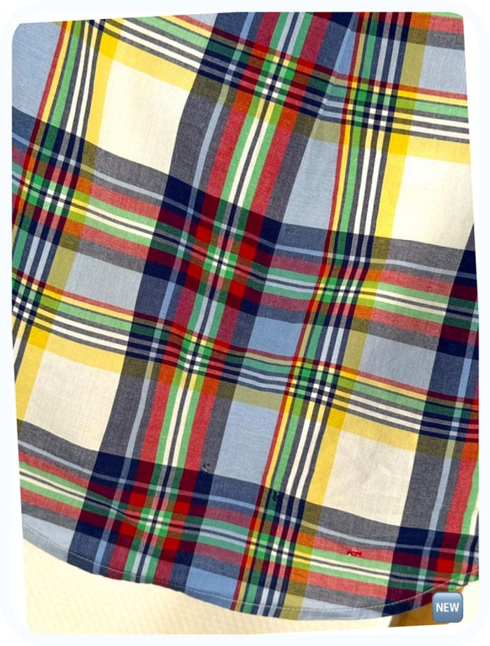 Chemise manches longues à carreaux multicolore Ralph Lauren Taille 4 ans - photo numéro 4