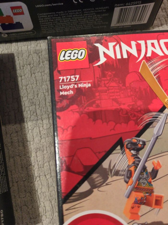 Lot de 3 boîtes de Lego Ninjago - photo numéro 6