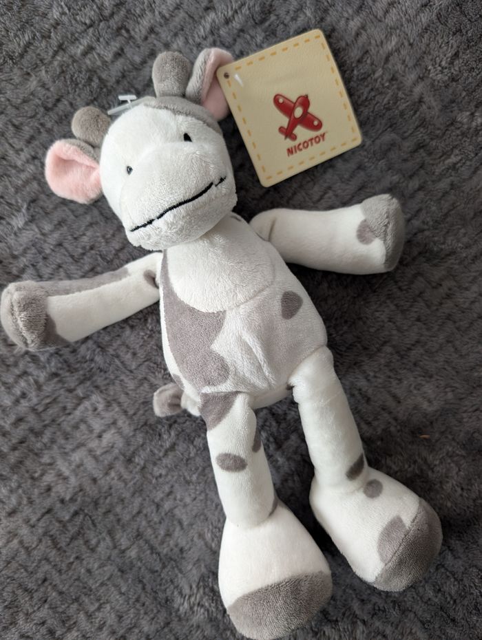 NEUF, doudou vache 🐄 Nicotoy
