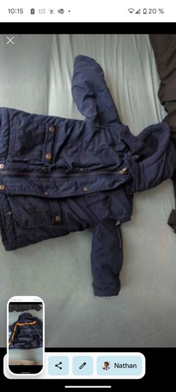 Doudoune 3 ans orchestra