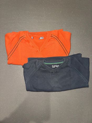 Lot de 2 pulls fins 4 ans