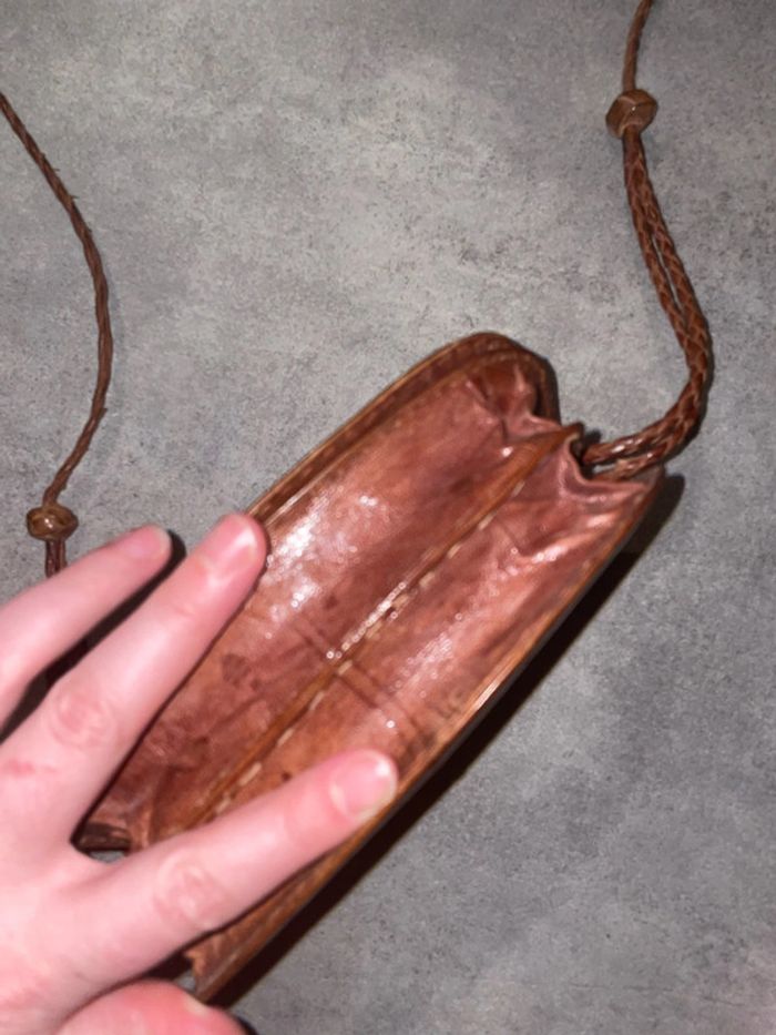 Sac à main en cuir Artisanal Vintage - photo numéro 3
