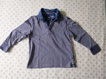 Polo manches longues Okaïdi 6 ans – Parfait état