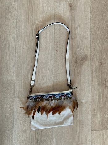 Sac bandoulière plume