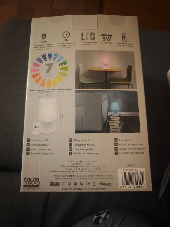 Enceinte lumineuse sans fil - photo numéro 2