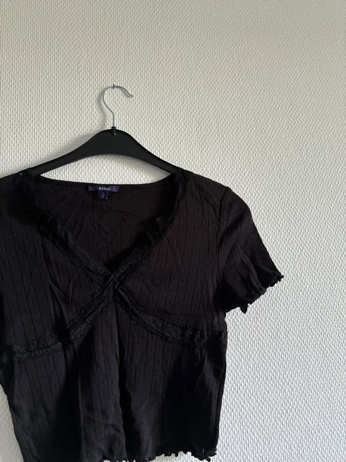 T shirt col v - photo numéro 5