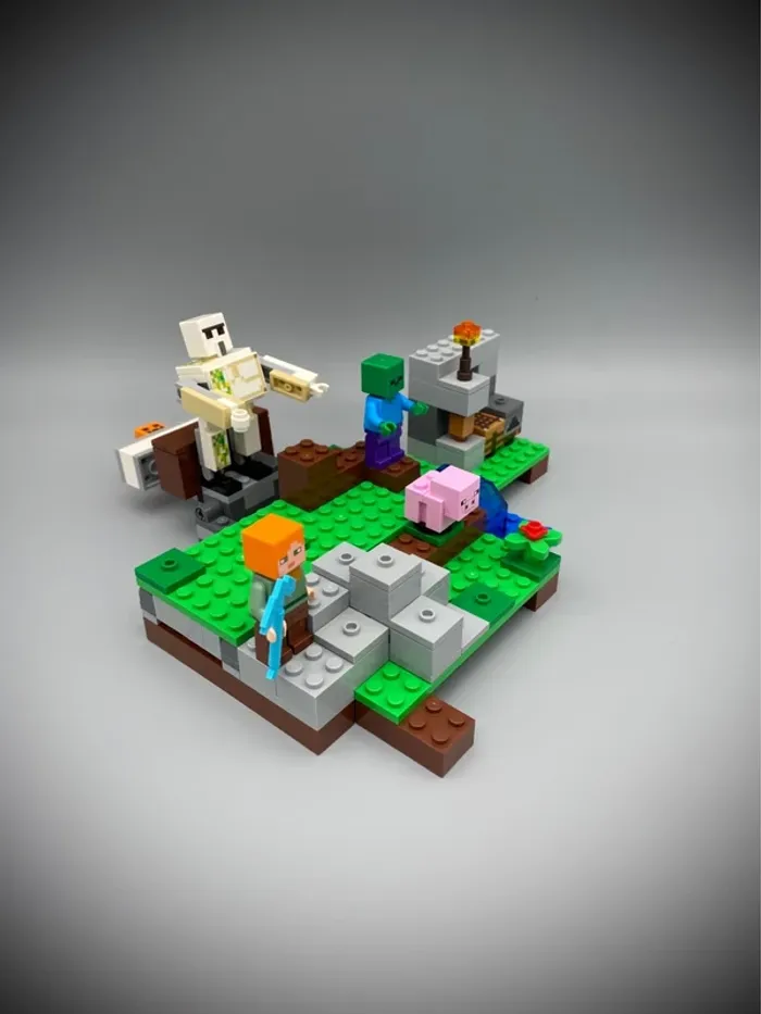 LEGO Minecraft 21123 - Le Golem de Fer - Complet avec Notice - photo numéro 2