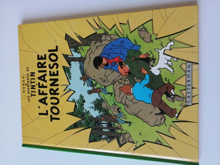 BD l'affaire tournesol - les aventures de tintin