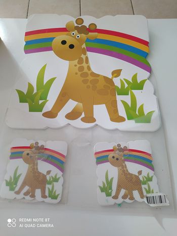 4   Sets de table et sous verres enfants neuf