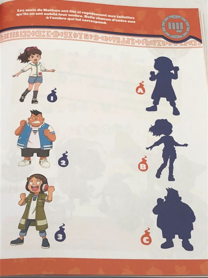 Livre magazine Autocollants et jeux Yo-Kai-Watch - photo numéro 5