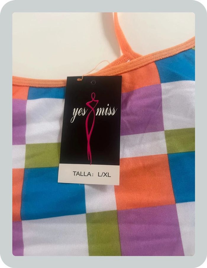 Ensemble deux pièces débardeur et culotte Taille L/XL Yes Miss - photo numéro 3