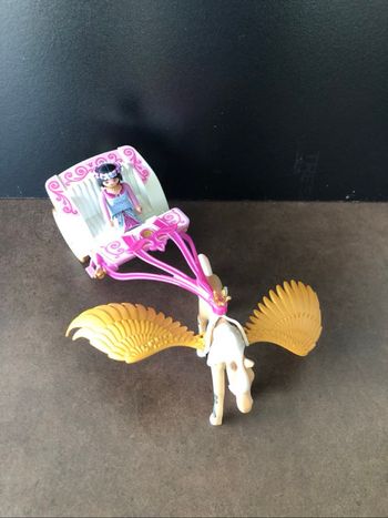 Playmobil princesse carrosse et son cheval