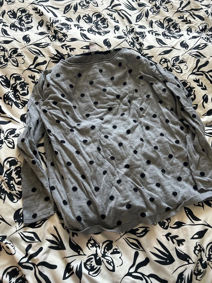 Pull à pois
