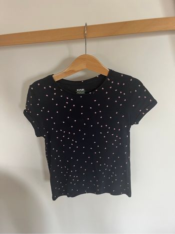 T-shirt Kiabi 8ans marine étoile