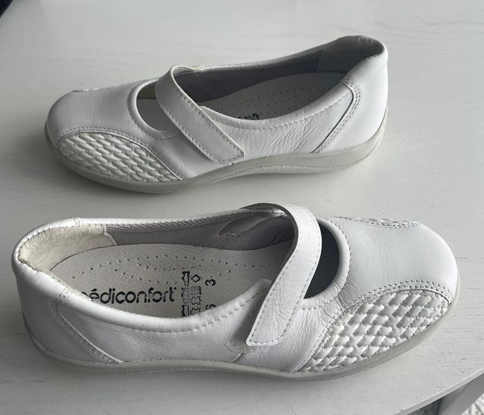 Pédiconfort Ballerines cuir femme pour hallux valgus T36 rembourées - photo numéro 2