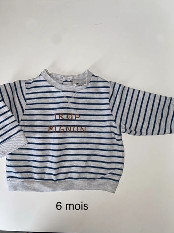 Sweat 6 mois