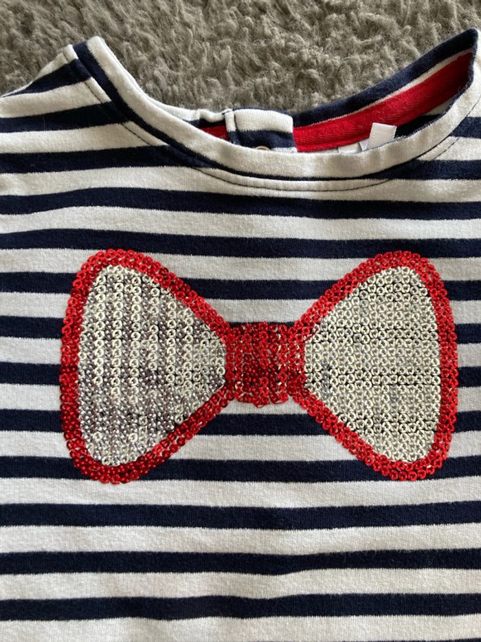 Robe ML marine et blanche 23 mois - photo numéro 3