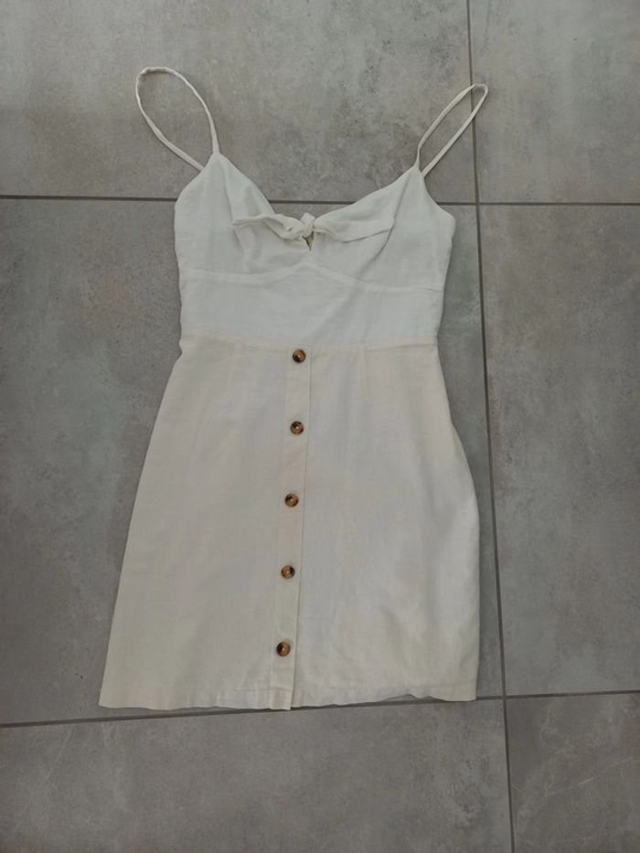 Robe légère blanc cassé - photo numéro 4