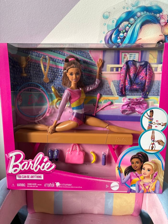 Barbie gymnaste.