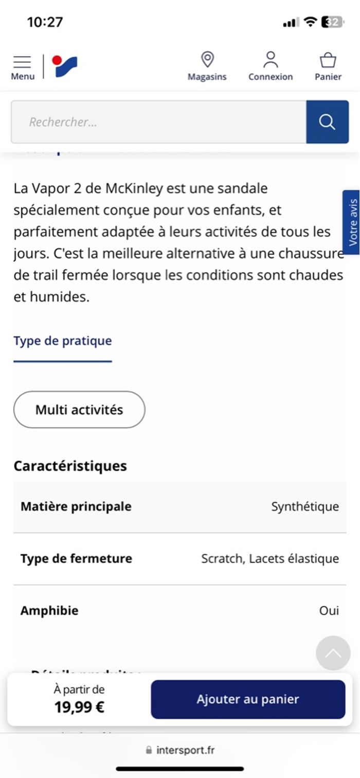 Sandales de randonnée pointure 28 McKinley - photo numéro 5