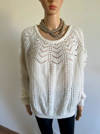 Pull blanc crème LolaLiza taille XS TBE