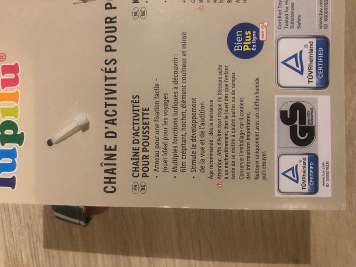 Lupilu - Chaine d'activité pour poussette - photo numéro 8