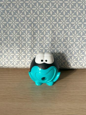 Taille-Crayons "Croc Croc Signal" Bleu