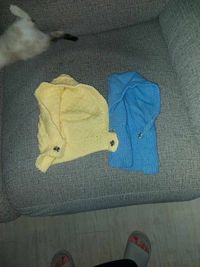 Cagoule tricotée - photo numéro 2