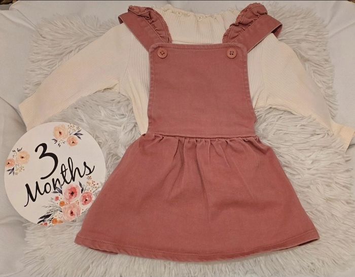 Robe TAO et son T shirt longues manches 3 mois 59cm