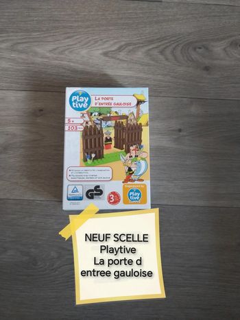 Playtive la porte d entree gauloise neuf scelle