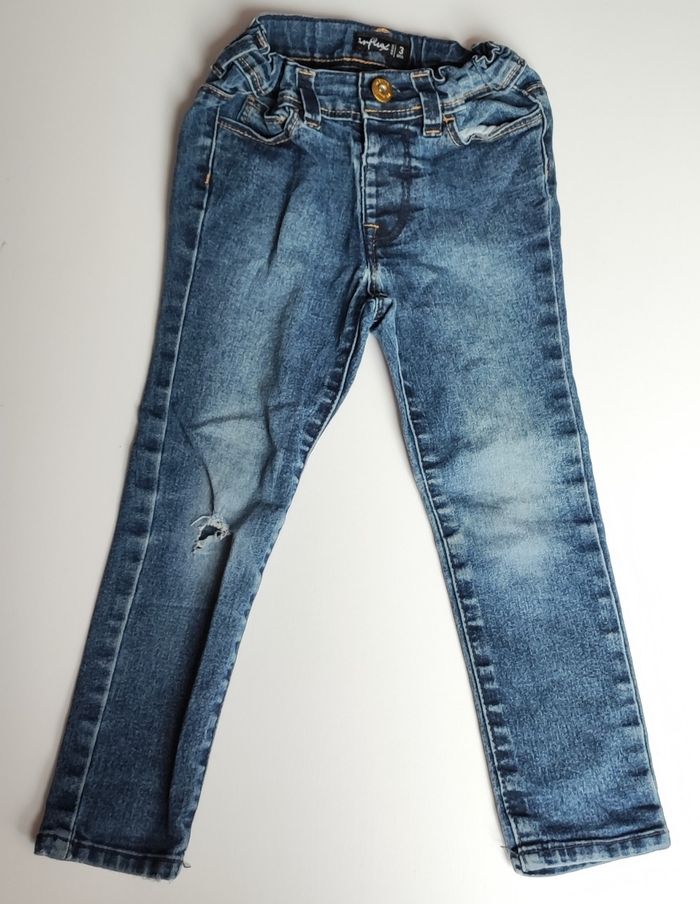 🌸 5 pantalons abîmés - Sergent-Major/Orchestra/Obaïbi/Influx- 3 ans 🌸 - photo numéro 3