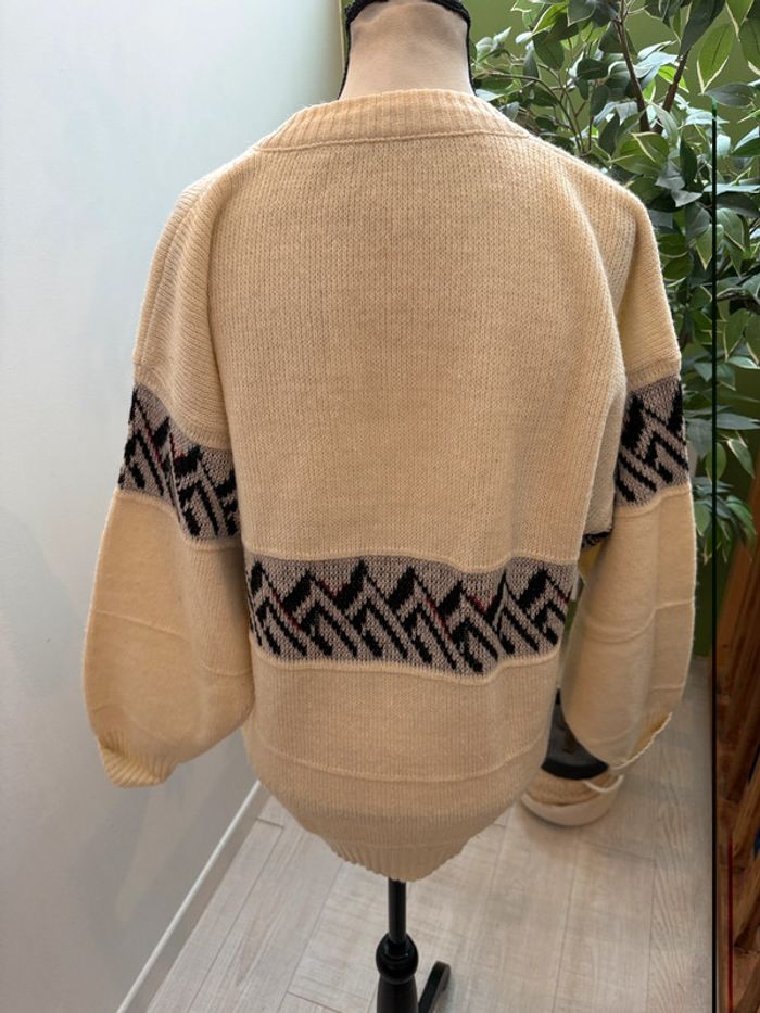 Pull vintage en laine Taille 36 - photo numéro 2