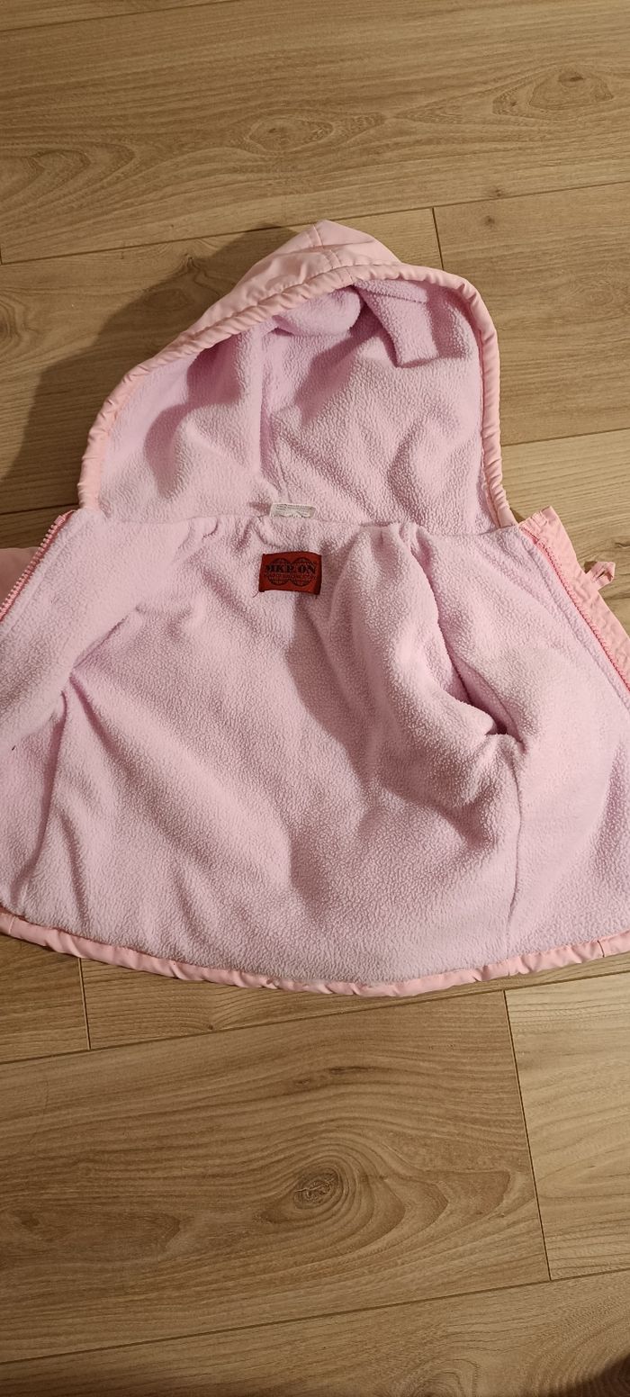 Manteau rose 12 mois hiver et mi saison - photo numéro 7