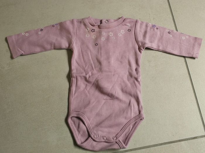 Lot de 3 bodies ML hiver Sgmj 1 mois - photo numéro 9