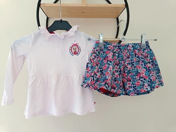 2 ans ensemble sergent major Teeshirt et short 92 cm